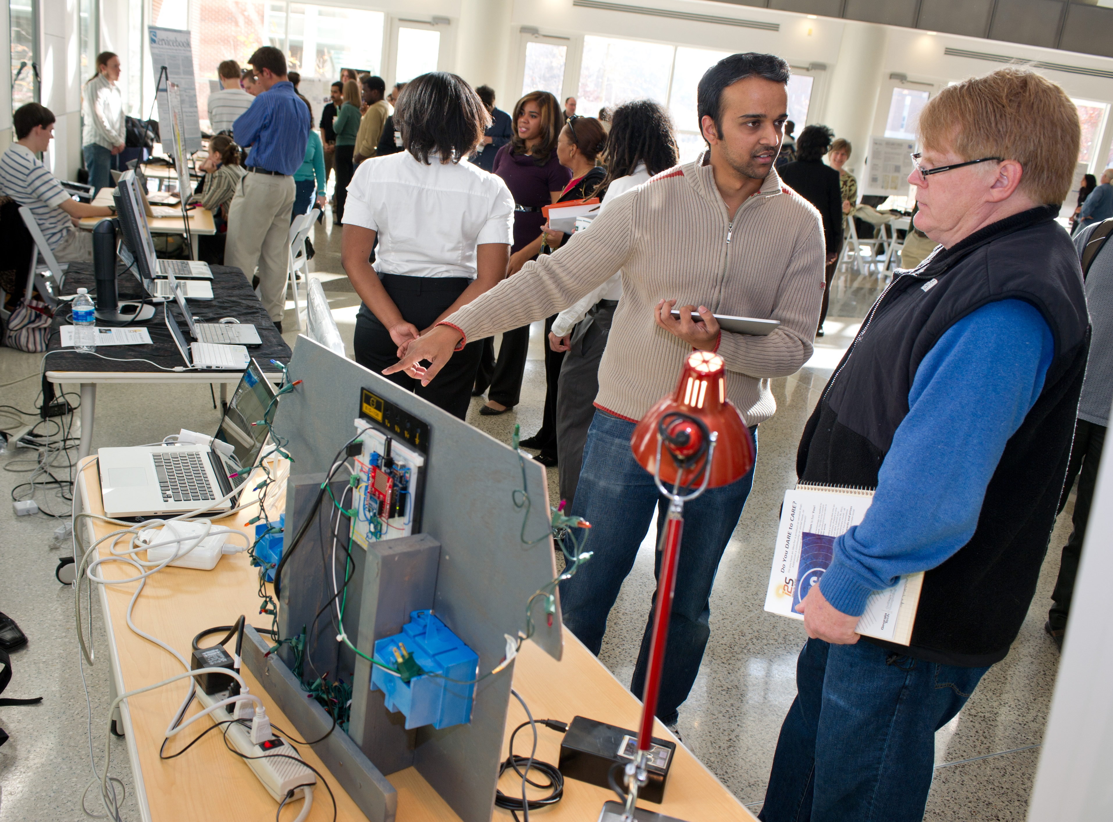 Tech4Good, formerly called Computing for Good, showcases student service-learning projects. 